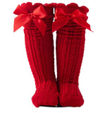 PREORDER SHIPS 1.20.25 Bow Socks ~ Onesize~ fits 1-12 years best