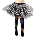 New Style Halloween Tights Colorful Webs Fits best ages 4-12 (skirt not included, just tights)