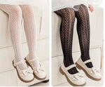 Black and White Patterned Tights