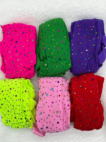 $3.50 Blingtights.com Exclusive Colors Bling Tights- Rainbow bling